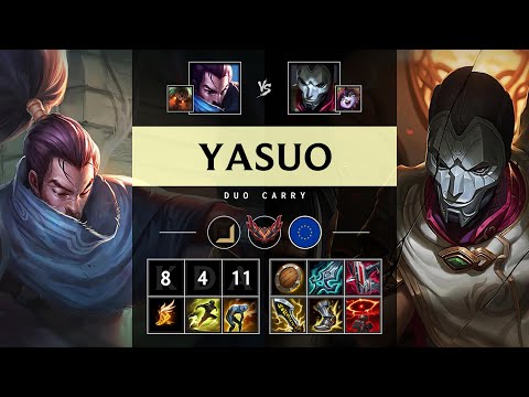 Yasuo ADC vs Jhin - EUW Grandmaster Patch 25.08