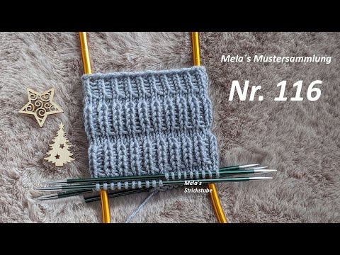 Sock pattern no. 116 - Knitting pattern in the round / knitting sock pattern