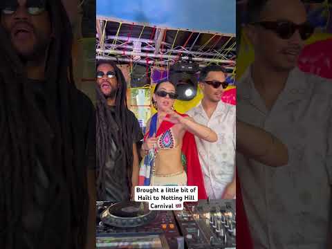 Brought a little bit of Haïti to Notting Hill Carnival 🇬🇧 #jessica #newmusic #songofthesummer