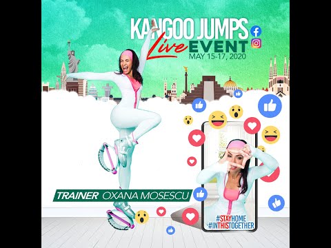 Kangoo Jumps® Live Event May 16, 2020 - Oxana Mosescu Kangoo Dance™