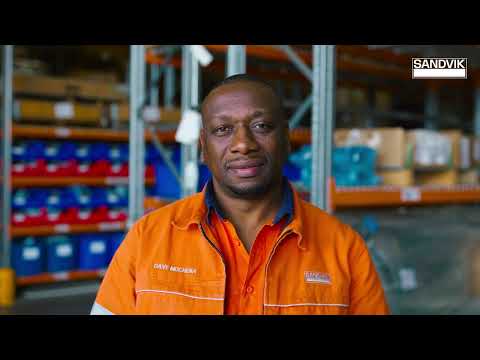 Meet David Muchena. Site Coordinator at Sandvik