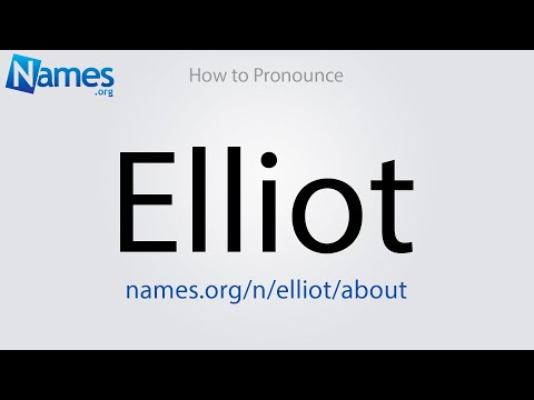 How to Pronounce Elliot