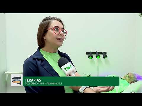 SAÚDE: CREMIC OFERECE 16 TERAPIAS PELO SUS