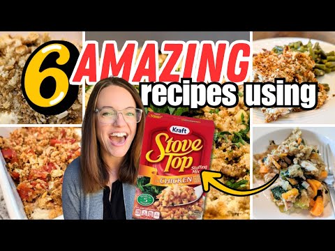 6 Dinners using STUFFING MIX: The Ultimate Easy Dinner Plan