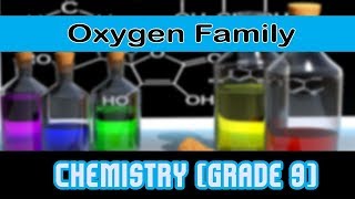 Modern Periodic Table- Group 16 | Oxygen Family |