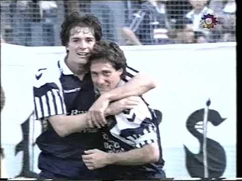 29-9-1996. Fecha 6. Apertura 96. Racing 0-Gimnasia 1. Resumen Futbol de Primera.
