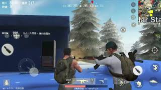 【荒野行動 】スマホ版PUBCでドン勝される側の人