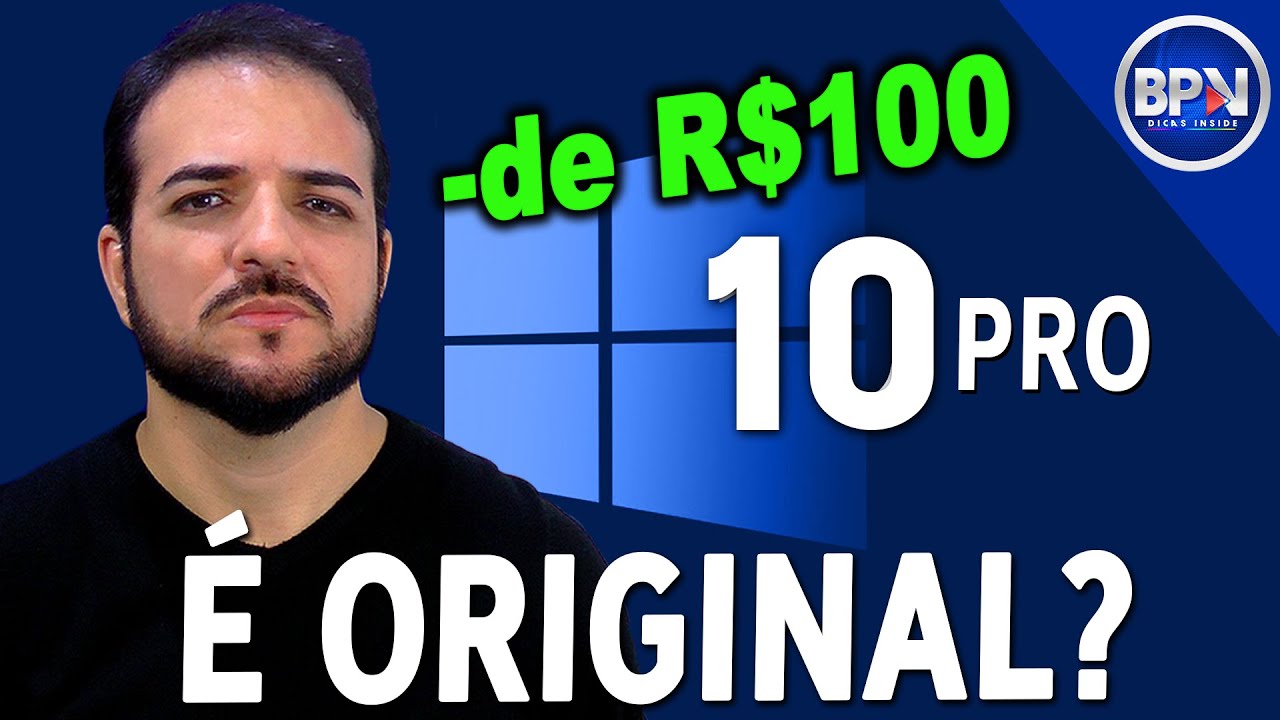 LICENÇA ORIGINAL do WINDOWS 10 PRO por menos de R$100 reais? É CONFIÁVEL?