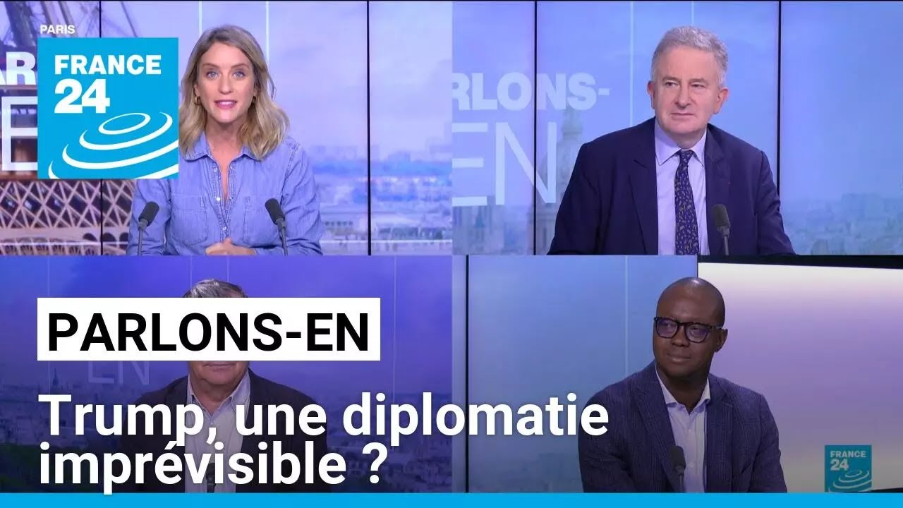 Trump, une diplomatie imprévisible ? Parlons-en avec N. Tenzer, B. Daroux, S. Ballong, C. Dansette