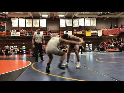 120lbs Tristan Vega Idaho state placer vs Romero-Buhl Invitational