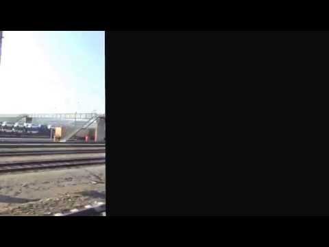 Train view Vienna (Austria) at high speed - entertaining camera filming tracks