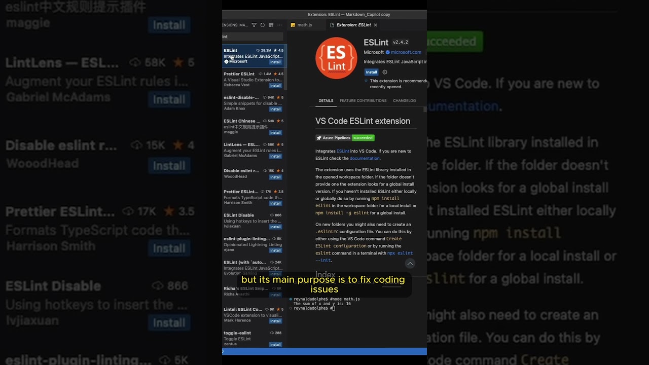 Warning!!! Stop using ESLint for THIS! #prettier #ESLint #coding