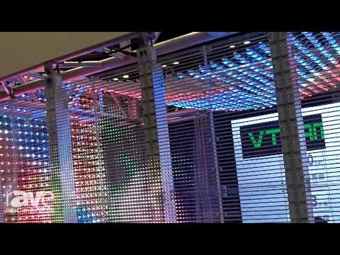 InfoComm 2015: Vteam Shows the G10/12 Transparent Glass LED Screen