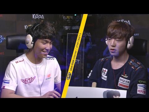 [KeSPA Cup] Dark vs Life Semifinals A set2 -EsportsTV, Starcraft 2