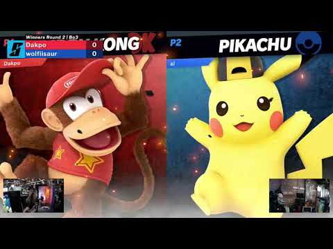 Smash Reach WR2 - TLOC|Dakpo (Diddy Kong) vs. wolfiisaur (Pikachu)