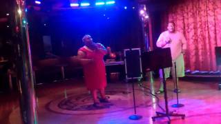 Lawrence & Me @ Karaoke on "I Believe I Can Fly"