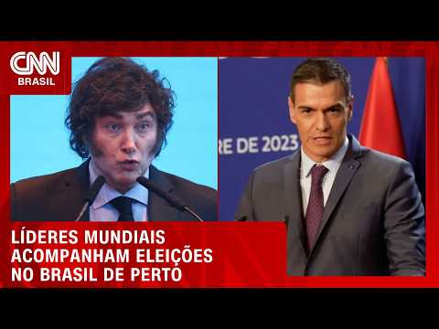 Líderes mundiais acompanham eleições no Brasil e declaram apoio; confira | BASTIDORES CNN