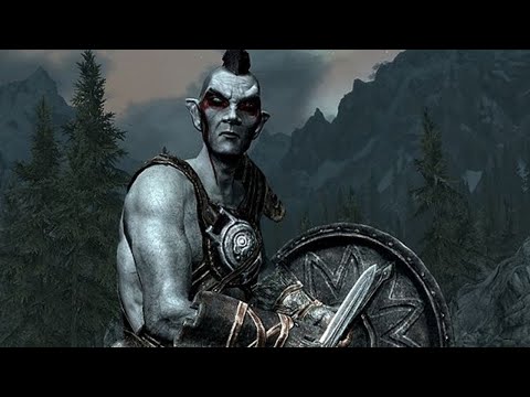 Dark Elf Attack (RANDOM ENCOUNTER) - Skyrim Anniversary Edition