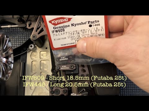 R/C Steering Servo Horn Choice [Long or Short] What Difference Does It Make?