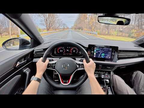 Thumbnail for 2025 Volkswagen Jetta GLI (Manual) - POV Driving Impressions by Wheelbase, rall, SEAT, Volkswagen, Front-wheel drive, Car, Vehicle