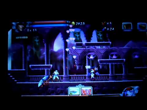 Castle of Shadows/Avenger Succubus Battle on JXD S7300 Android Tablet