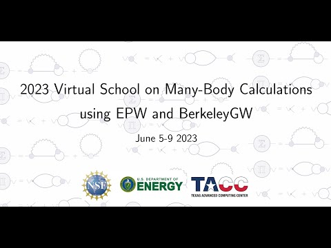 An Overview of the BerkeleyGW Software Package - Mauro Del Ben