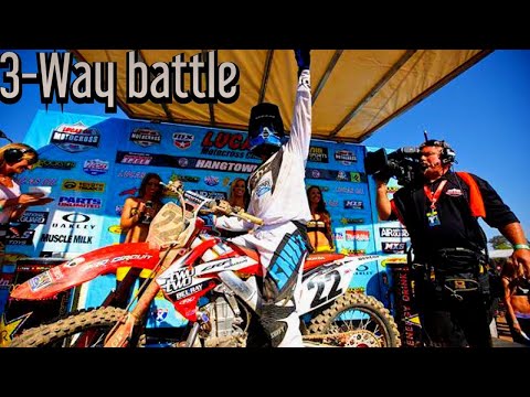 2011 Hangtown |Reed vs Villopoto vs Dungey|