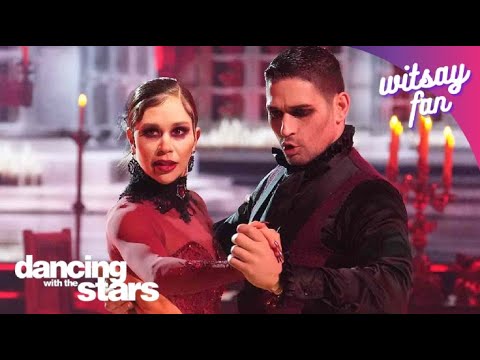 Gabby Windey and Alan Bersten Halloween Argentine Tango (Week 7) | Dancing With The Stars ✰