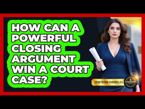 How Can A Powerful Closing Argument Win A Court Case? - Courtroom Chronicles