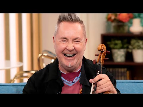 Britain's favourite violinist Nigel Kennedy on ITV's This Morning