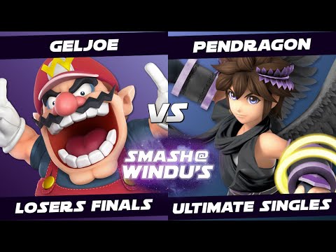 Smash @ Windu's 223 - GelJoe (Wario) vs Pendragon (Pit) - Losers Finals SSBU