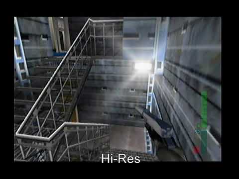 Perfect Dark - Hi-/ Lo-Res Comparison | Stage 1