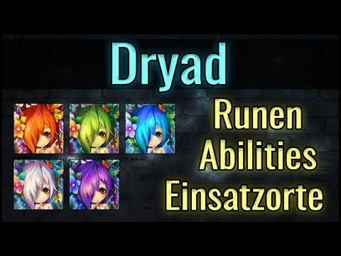 SUMMONERS WAR: Dryad im Überblick (Runen, Abilities, Einsatzorte uvm)