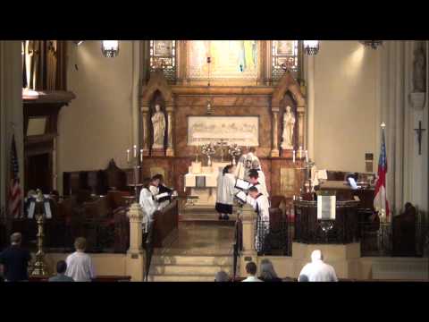"All for Jesus" on Corpus Christi @ St. John's Detroit