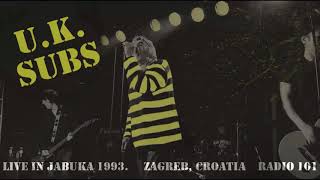UK SUBS - Live in Jabuka (1993.) - Crash course