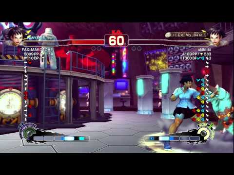 FAXgimoto [Makoto] vs. akiki-ki [Makoto] | SSF4 Arcade Edition