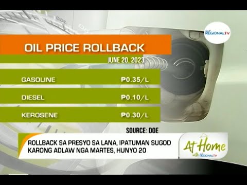 At Home with GMA Regional TV: Oil Price Rollback