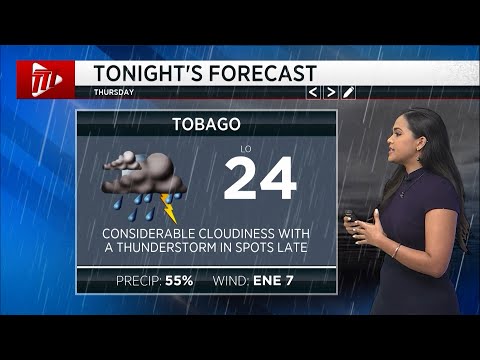 Weather Outlook - Thursday July 14th 2022