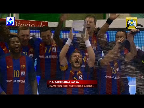 31ª SUPERCOPA ASOBAL: Entrega de trofeos.