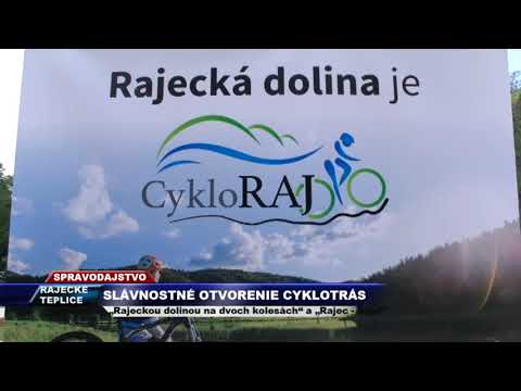 Tv SEVERKA-Otvorenie cyklistických trás