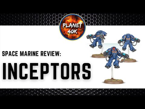Inceptors - 9th Edition - Space Marine Review / Tactics  -  Warhammer 40k