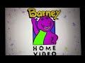 Barney Home Video 1992 Logo