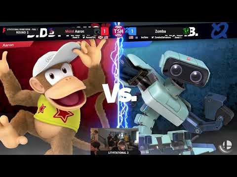 Litvitational 2 - Aaron (Diddy Kong) vs. Zomba (R.O.B.) | 08 Mar '24