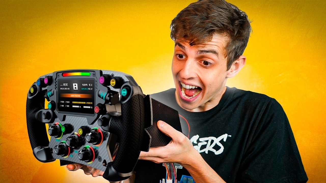 FIZ MEU PRÓPRIO VOLANTE BARATINHO