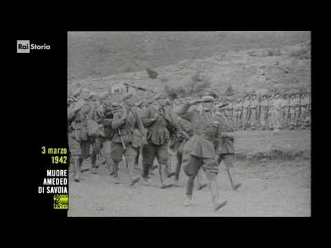 §.1/rev- (anniversari morte 1942) 03 marzo, Nairobi (Kenia): Amedeo di Savoia