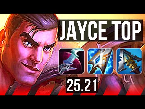 JAYCE vs AATROX (TOP) | 12/1/2, 7 solo kills, Legendary | KR Master | 25.21