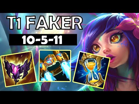 T1 Faker Nekoo vs Jayce Mid Korea Grand Master 13.12 Patch