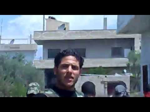 كتيبة مدفعية سجيل أثناء مشاركتها في معارك خربة غزالة في ريف درعا