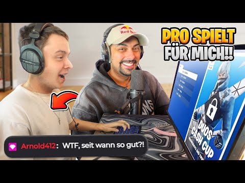 FORTNITE PRO SECRETLY plays a TOURNAMENT for me! (Extreme)
