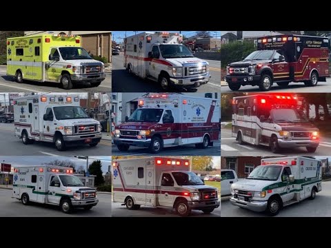 Ambulances Responding Compilation - Best of 2022